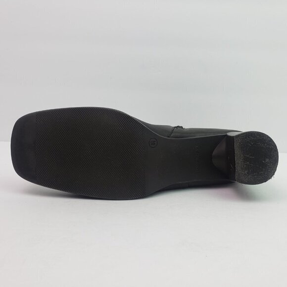 Laura Scott Justine Womens Size 8.5 Brown Leather Side Zip Ankle Booties Boots - Picture 8 of 14